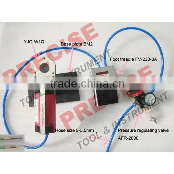 DMC WA22 YJQ-W1Q-BM2 Pneumatic crimp tool unit 20-32AWG electronic connectors M22520/2-01,cable crimping plier