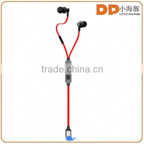 Newest arrival with 8 pin connector stereo sport earphone for iphone 7 earphones