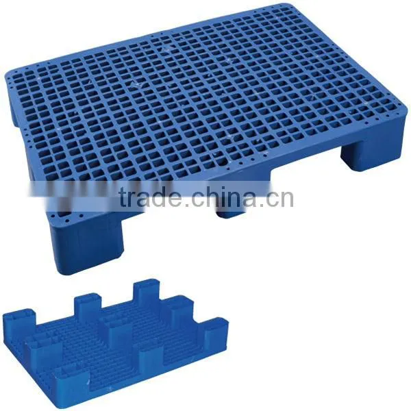 large single side 1208 standard forklift plastic pallet for logistics