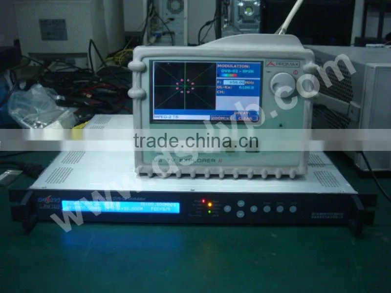 QPSK/8PSK DVB-S2 uplink modulator