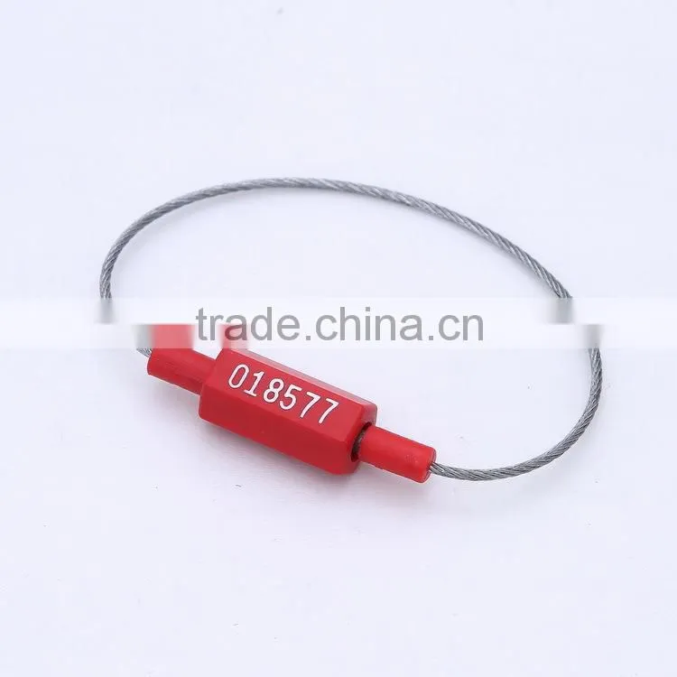 DP-026CY Numbered Plastic Security Cable Container Seal