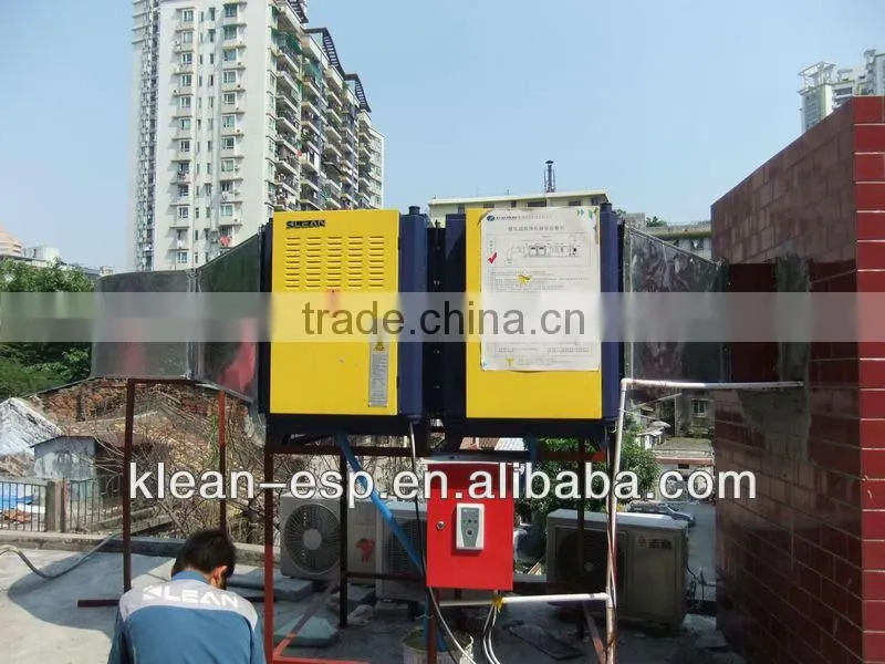 Commercial Electrostatic filters Unit for restaurant