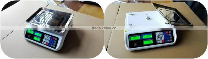 LIGHTEVER 3kg~30kg Digital price scale for fruit store