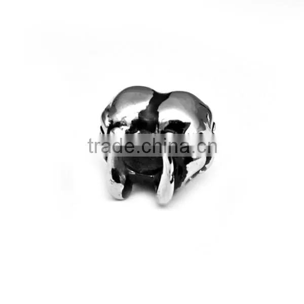 wholesale fashion jewelry stainless steel women panda bead accessories