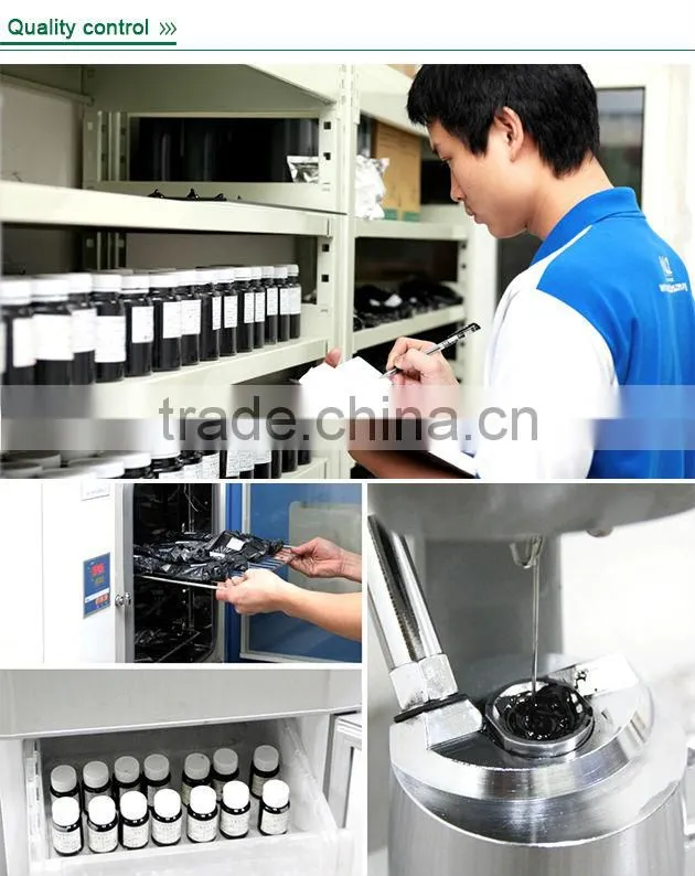 Free sample Digital Printing stencil duplicator black compatible ink KS