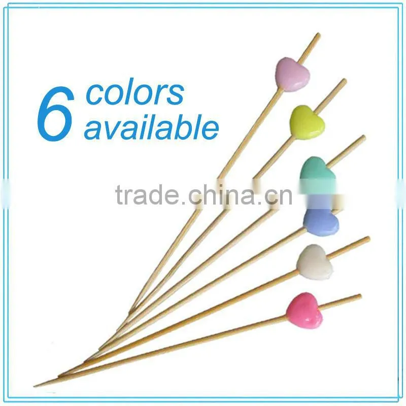 2016 hot sales Bamboo stick with decoration / Round bamboo sticks