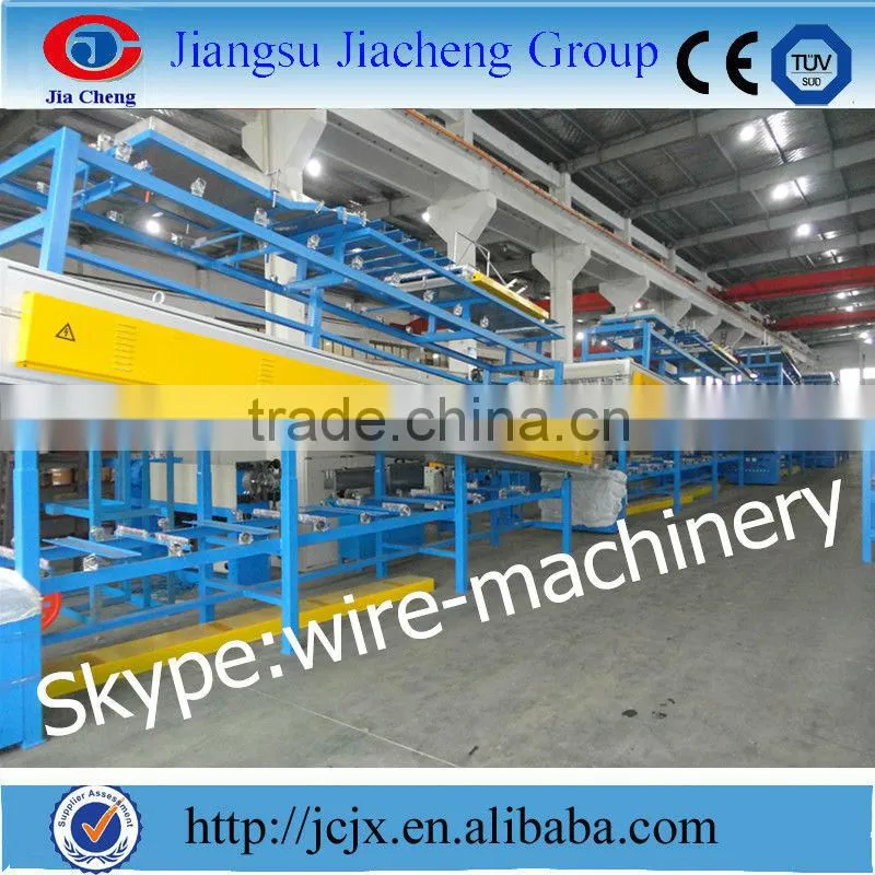 wire annealing and tin-coating machine