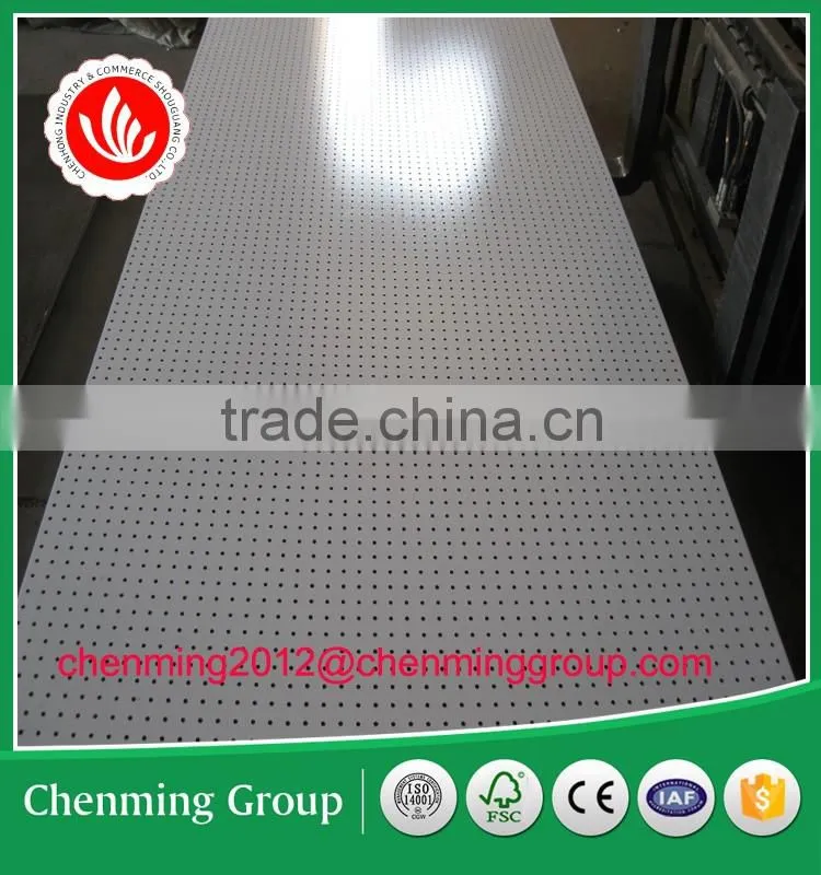 MDF pegboard display panel