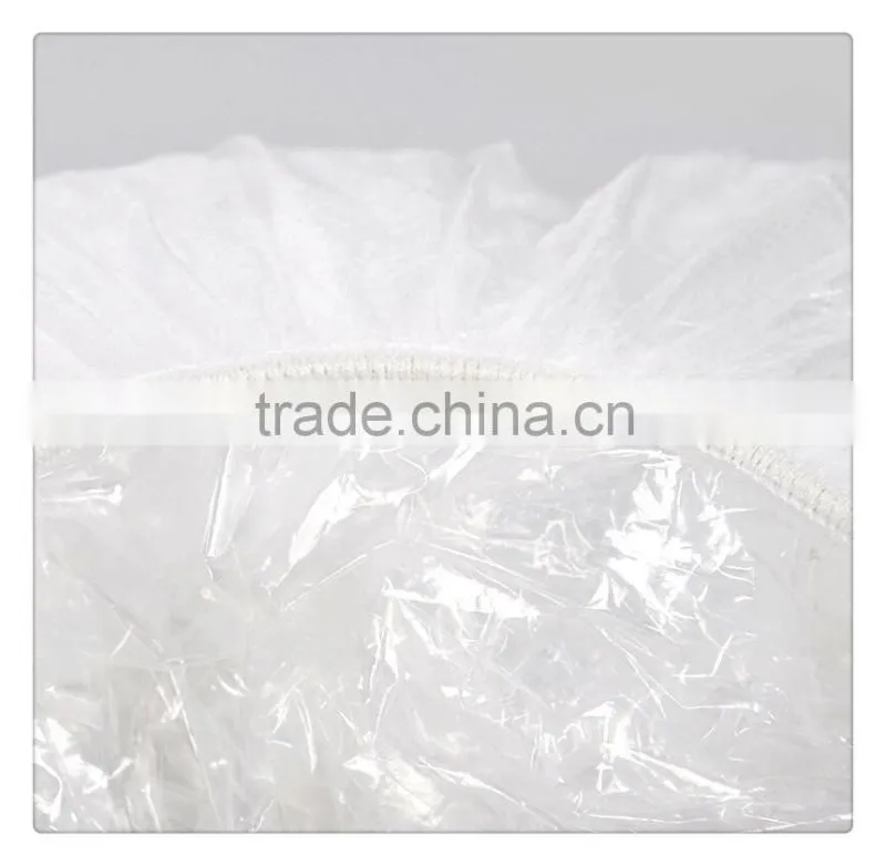 White Y Style Disposable Face Rest Covers for spa, massage