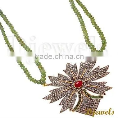 22K Gold Kundan Necklaces, Indian Kundan Necklaces, Kundan Jewelry