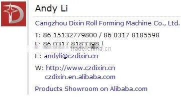 roll forming equipment for roofing sheet