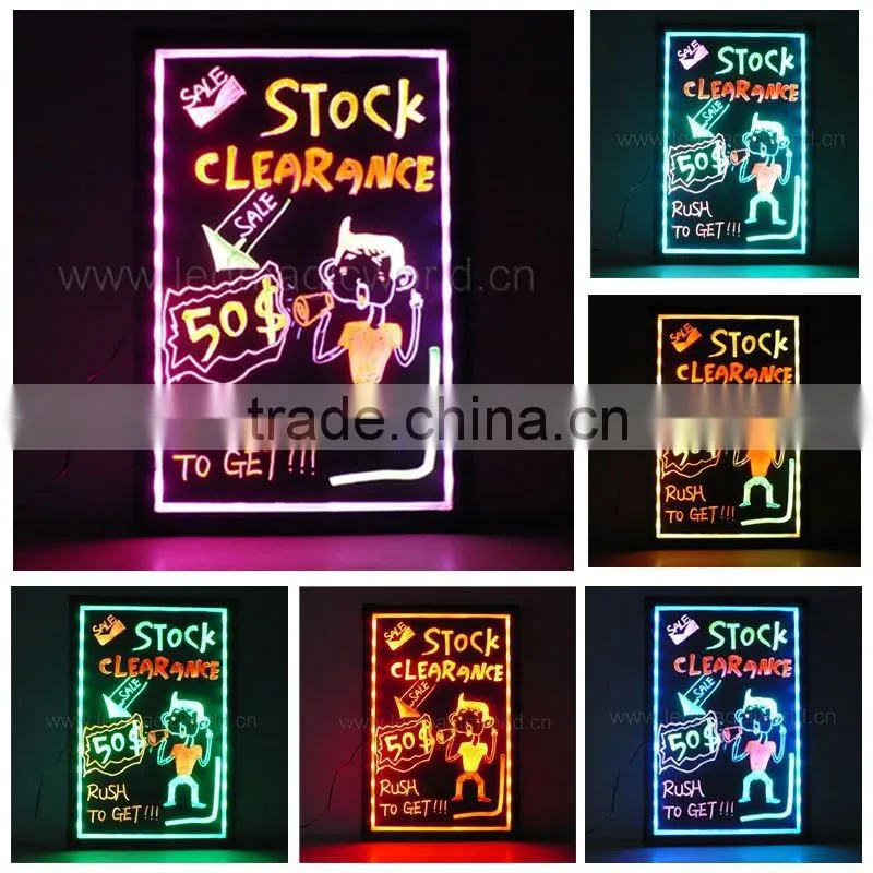 New Alibaba handwriting led scoreboard for sale