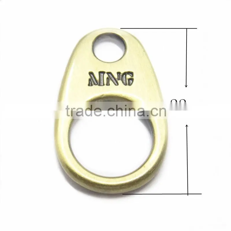 High Quality Custom Metal Zipper Puller For Garmennt