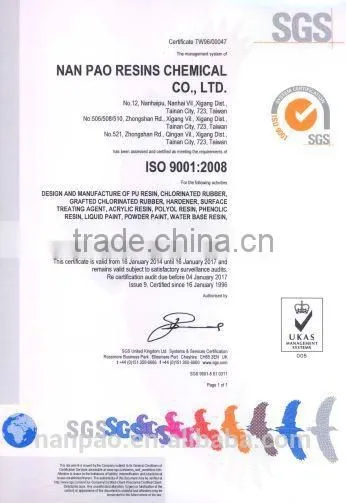 NANPAO Advanced Yellow Transparent solvent based Chloroprene rubber Adhesive For Woodworking