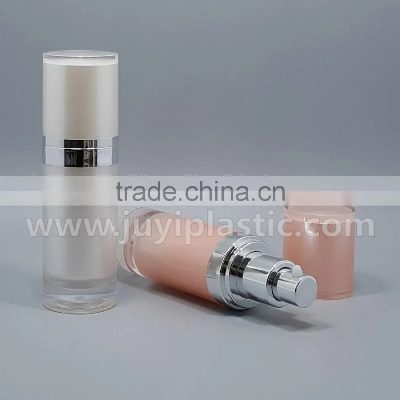 Mushroom Shape Plastic Acrylic Lotion Bottle Cosmetic Packaging ,Hot Sale Acrylic Cosmeitc Bottles For Skin Care