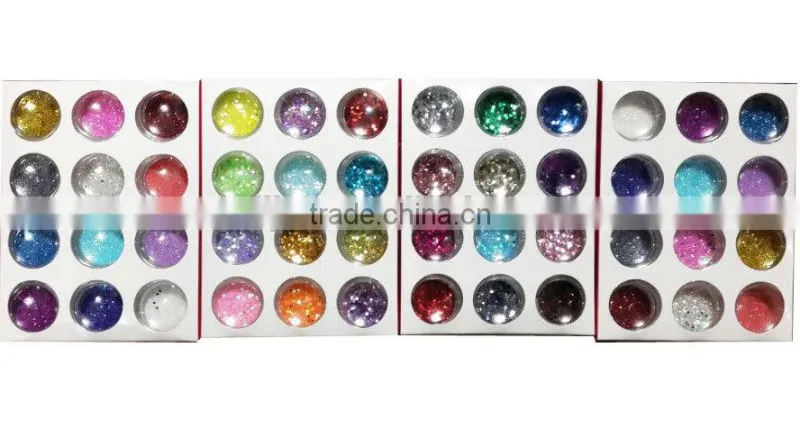 H1-016 48COLORS MIXING GLITTER POWDER