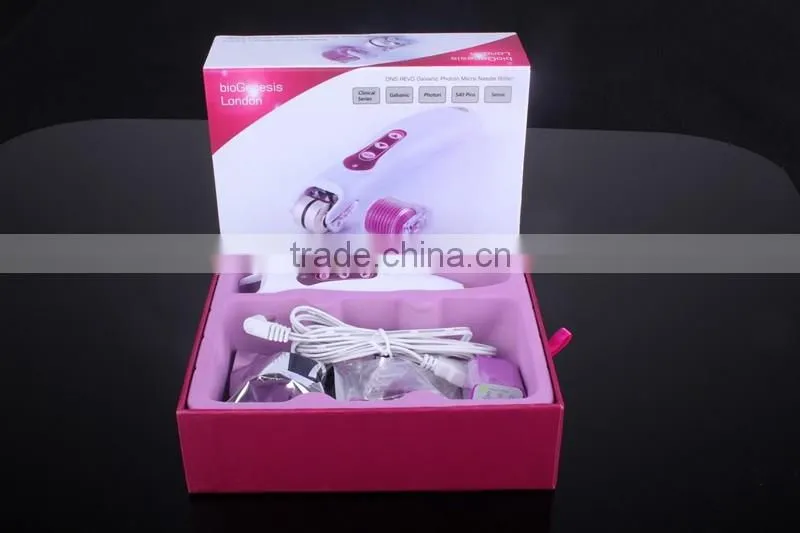 Newest Electric Led Photon Bio Vibration Microneedle Micro Needles Derma Roller