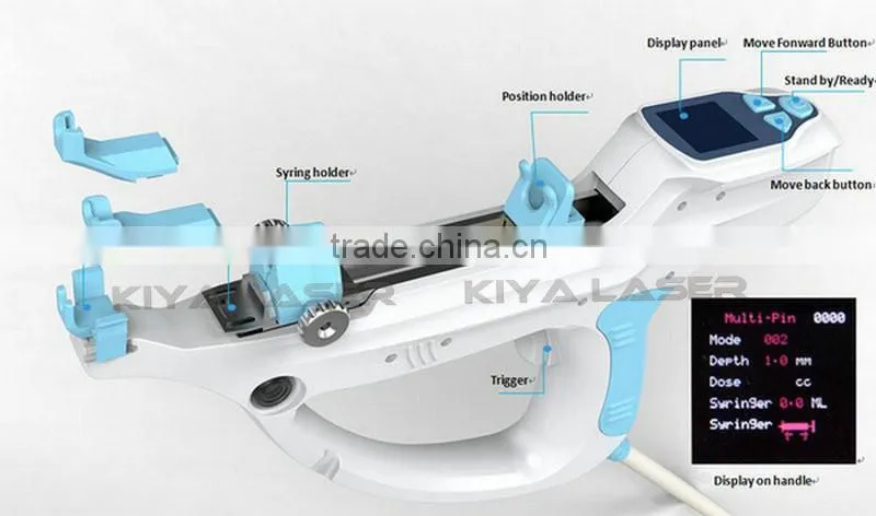 Kiyalaser manufacturer! mesotherapy hyaluronic acid