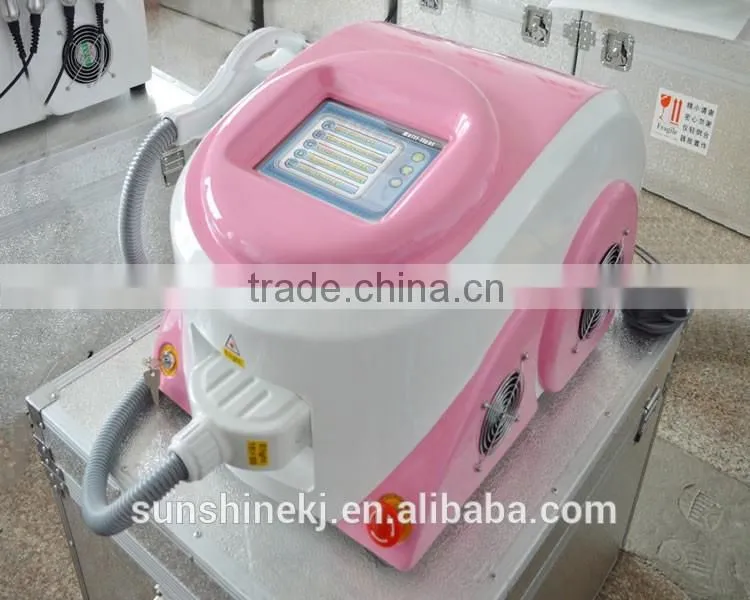 2016 portable laser e-light ipl rf for hair removal and skin rrejuvenation