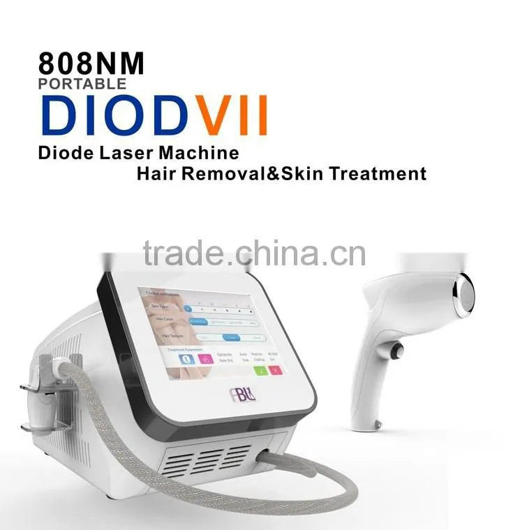 Portable 808nm and RF combined diode laser machine