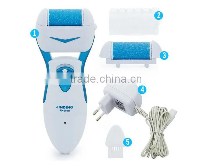 Battery use electric callous remover