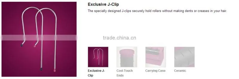 Compact Ceramic Worldwide Voltage Hair Setter flexible hair rollers