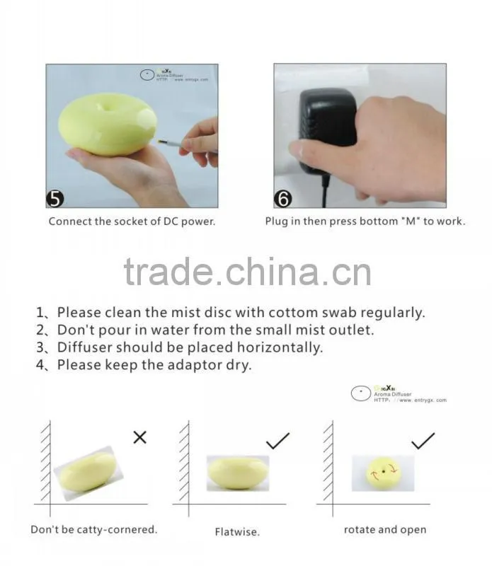 More stylish aroma facial products, you never seen that before, the ultrasonic humidifier