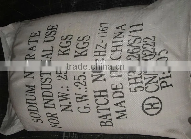Sodium Nitrite &Sodium nitrate with high quality and competitive quotation
