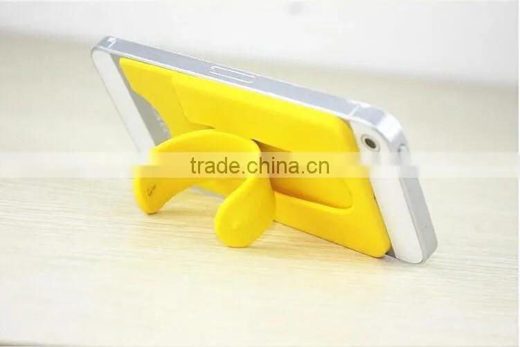 Mobile Phone Card Pocket silicone card holder
