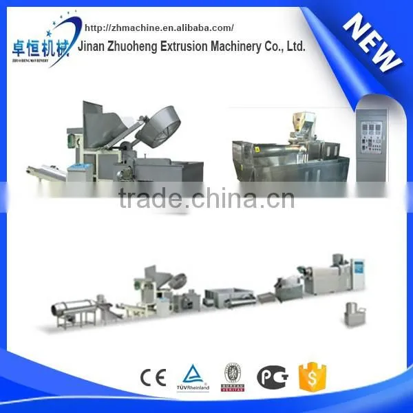 Fried bugles corn chips making machine with 120kgh