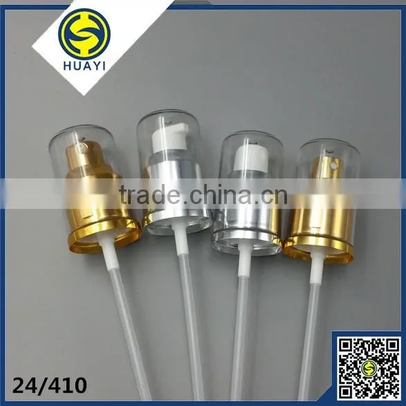 China Manufacture Cosmetic Lotion Pump Cream 24/410 Treatment Pump