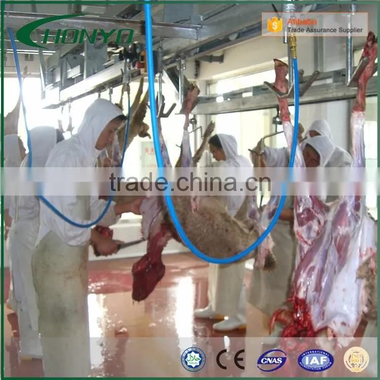 HALAL Automatic Sheep Conveying System Slaughtering Machine Of Sheep abattoir equipment