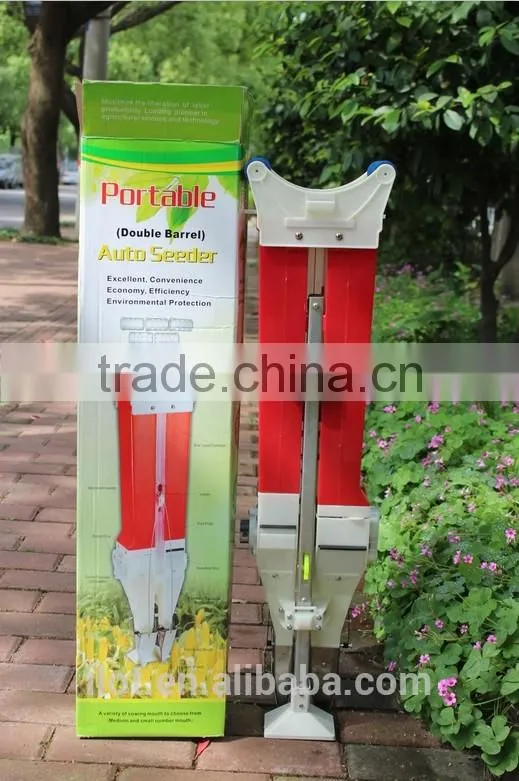 iLOT Double Barrel Planter and Fertilizer Hand Maize Seeder Machine