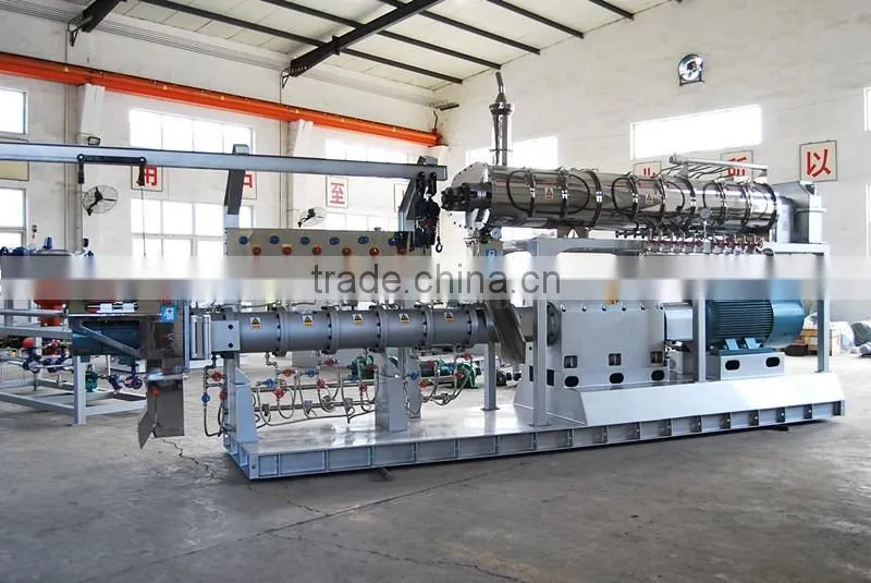 Aquafeed / floating fish feed extruder machine, feed machine