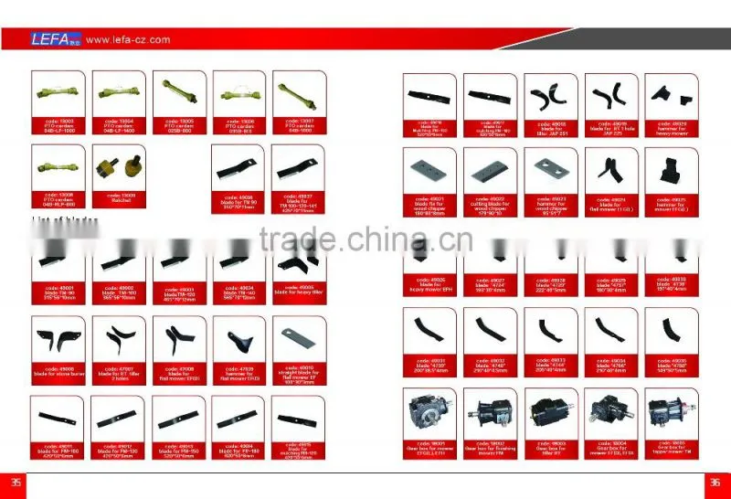Import tractor parts Japanese used tractors kubota