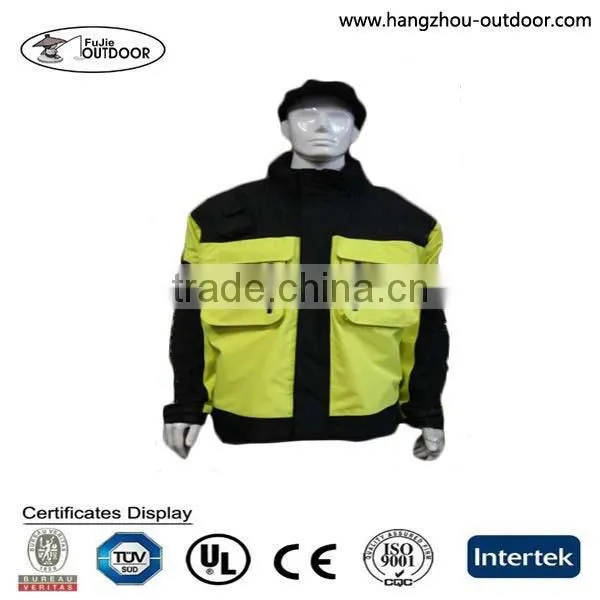 High Visibility Waterproof Auto Racing Jacket