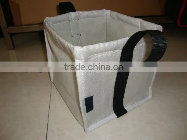 jute linen garden bag home garden storage bag leaf bag leef sack