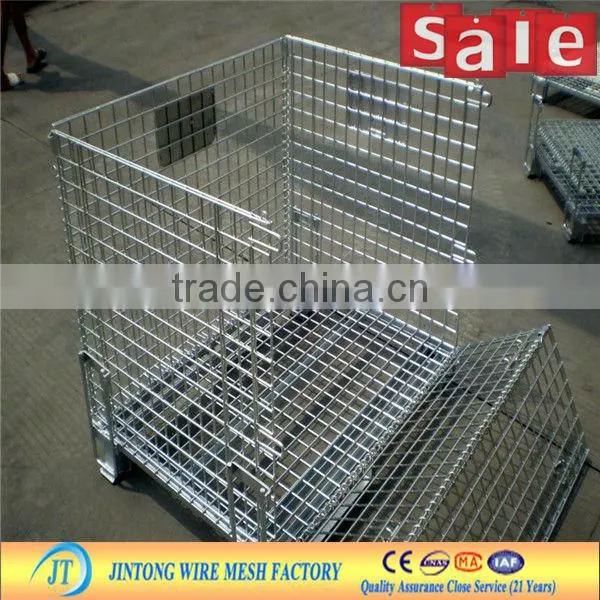 heavy duty galvanized Stackable Wire Container