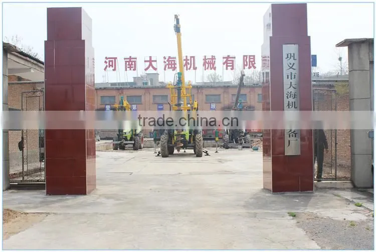 Hydraulic digging integrated machine with CE approved