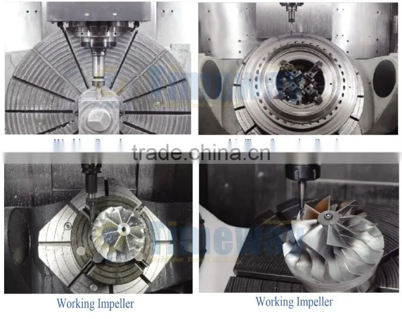Real 5 Axis Machining Center