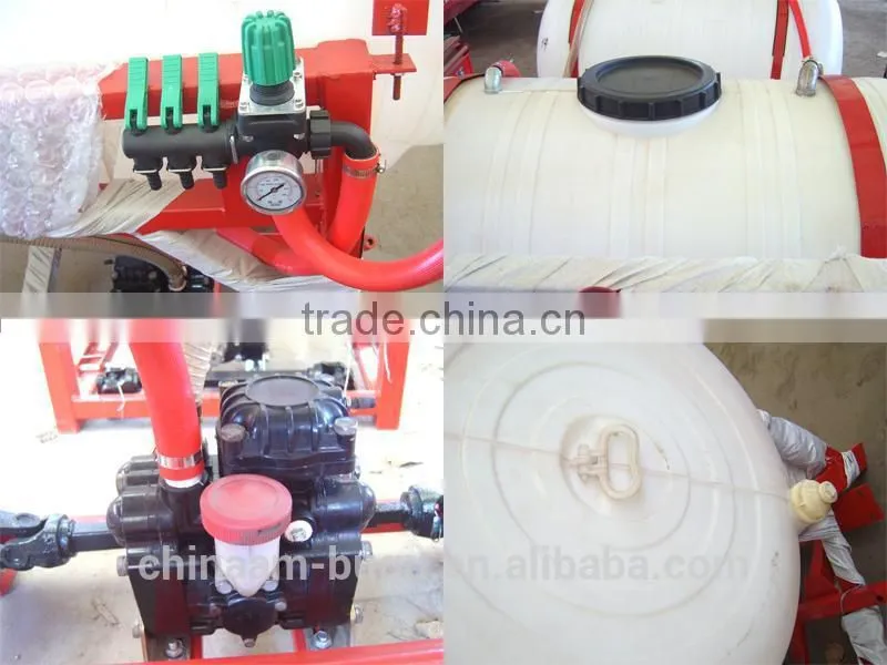 12m Working Width 1000L 80hp Tractor Boom Sprayer