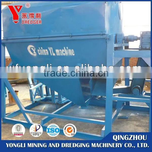 Double suction gold dredger