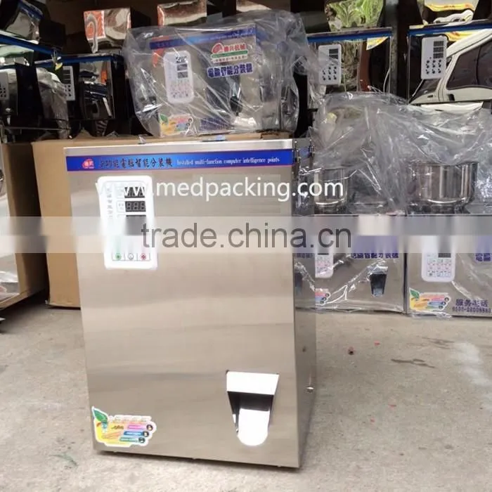 2-100g Tea or Herb filling machine with Spiral Feeding