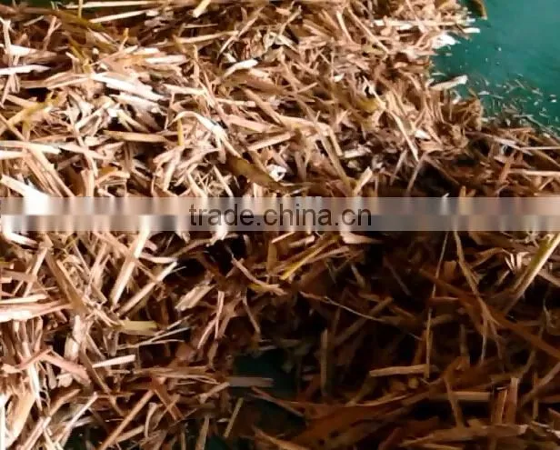 Double shaft shredder for cotton stalk/corn/straw agriculture materials