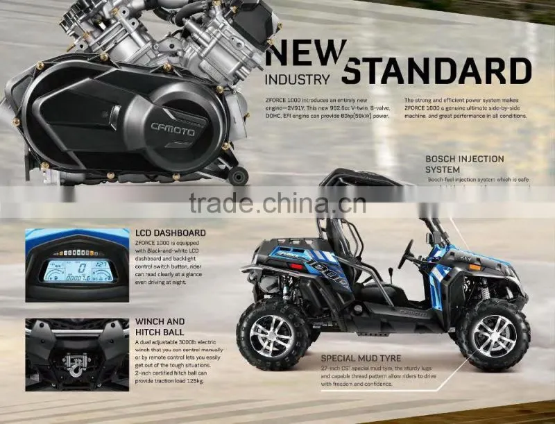 CFMOTO 1000cc 4x4 ATV UTV for sale