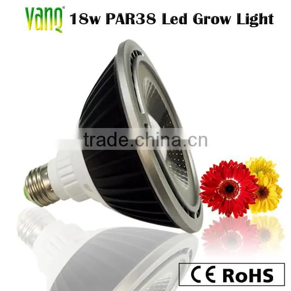 best sell growing lights 18w high efficiency grows greenhouse led bulb