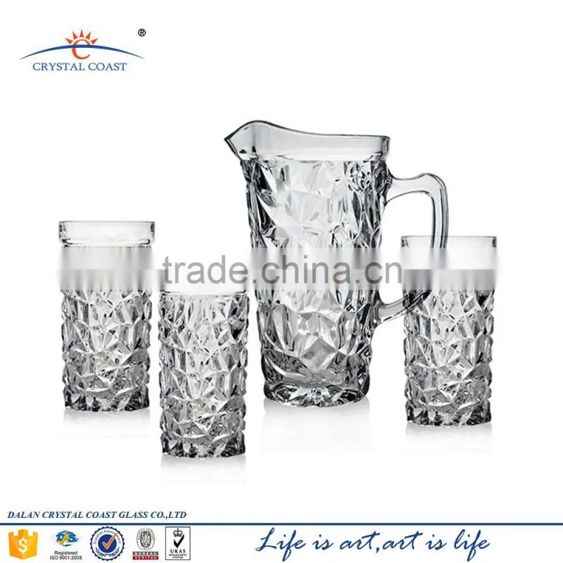 wholesale 1 pitcher 6 glasses beer pitcher, beer pitcher ice holder