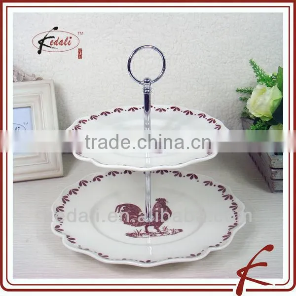 porcelain dessert plate