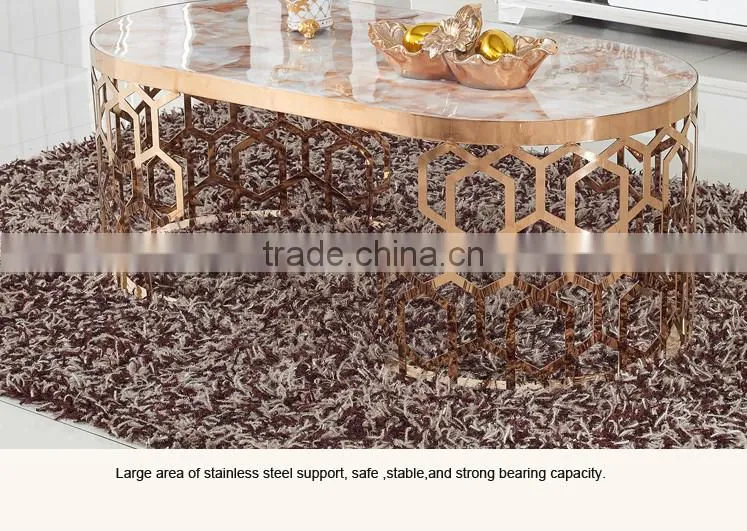 Modern Beautiful Marble Dubai Coffee Table C403