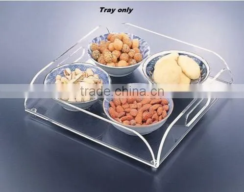 High quality acrylic tray / colored acrylic tray /clear tray / tray